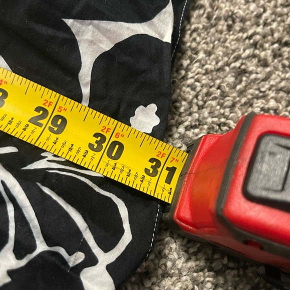 White House Black Market black and white floral strapless corset dress 4 - Picture 5 of 8